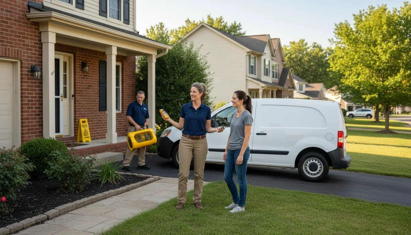 Water restoration image for Water Damage & Restoration Services in Baltimore, MD
